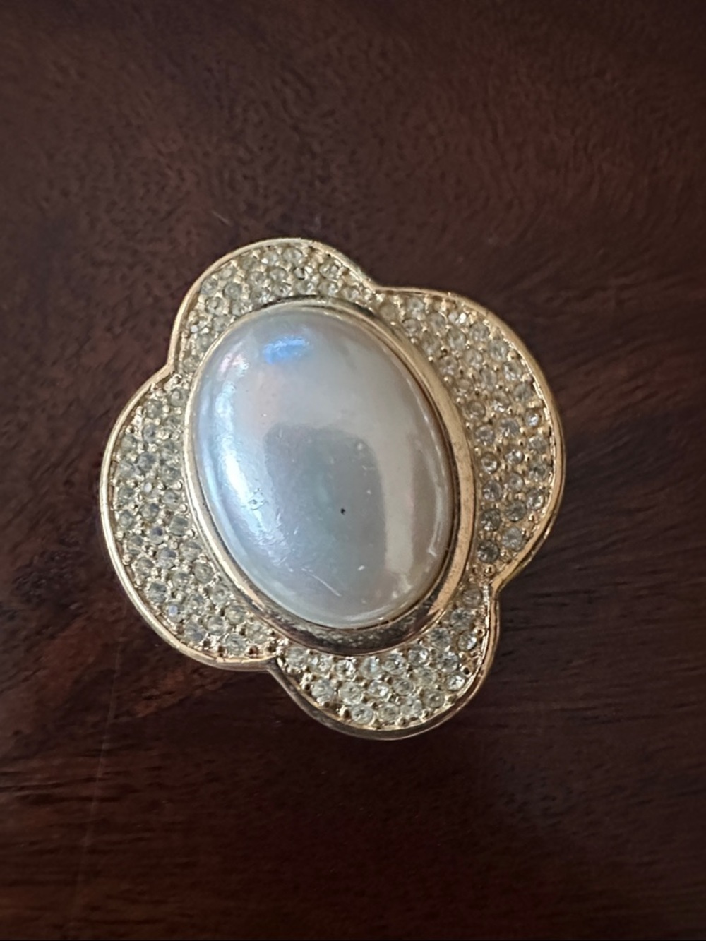 Christian Dior vintage costume brooch